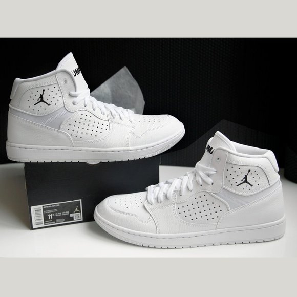 Nike Air Jordan Access Men\'s Shoes White/White Size 13 NEW -NO BOX LID main image 6